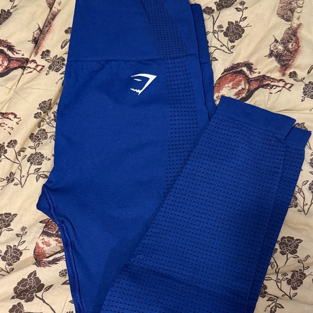 GYMSHARK Navy Leggings